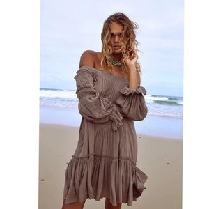 Free People Sea Ya There Mini Dress